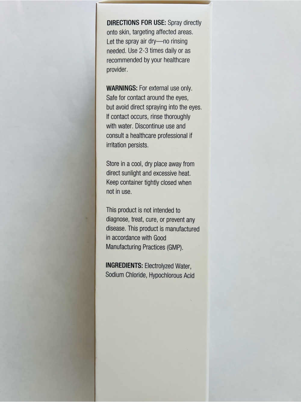 LaserSense Dermal Spray - All Natural Stabilized HOCl - Picture 2 of 5